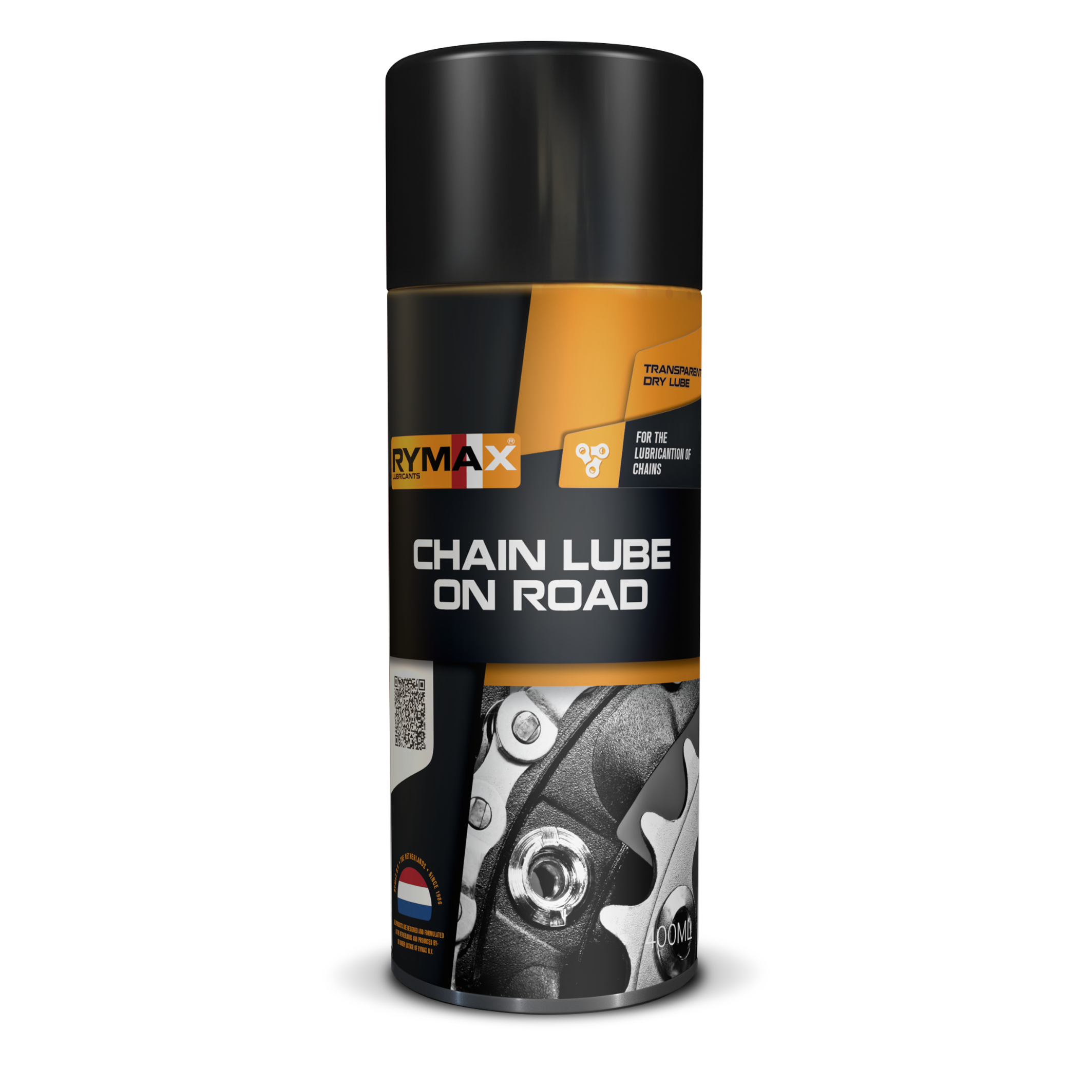 Chain lube or on-road application and ideal for forklift chains in 400ml aerosol can
