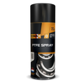 DRy-lube PTFE for chutes and slides. Safe on plasctic rollers and non-toxic lubricant in 400ml aerosol